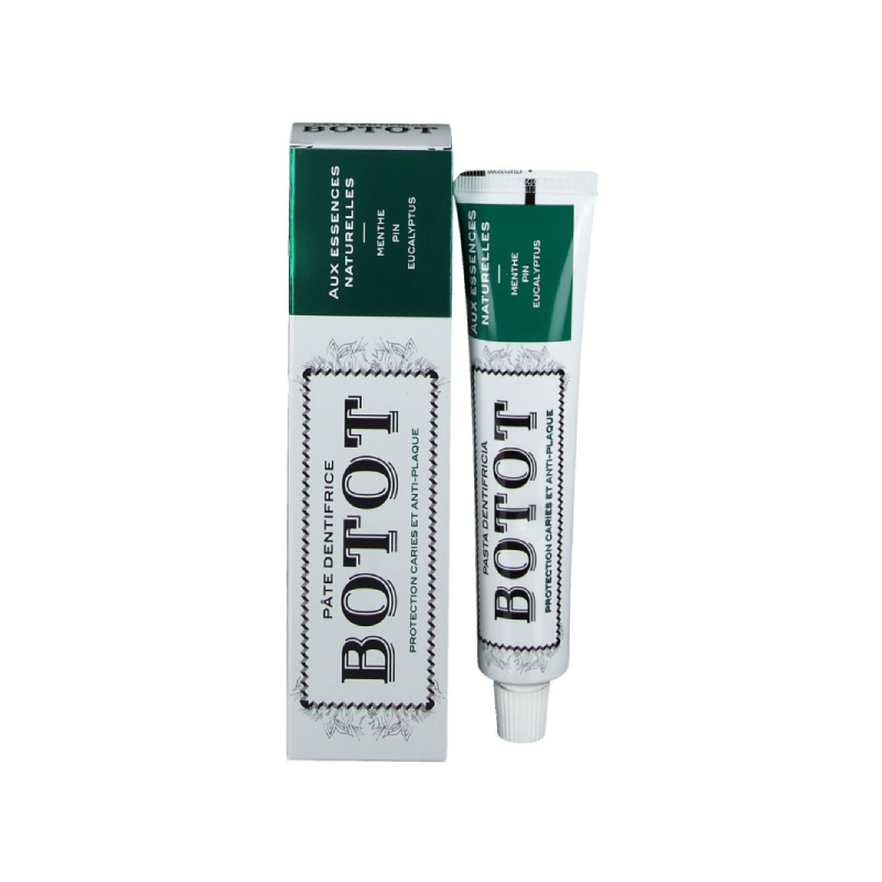 BOTOT-DENTIFRICE-VERT-MENTHE-PIN-EUCALYPTUS-75ML.png BOTOT DENTIF VERT MENTHE – Image 1