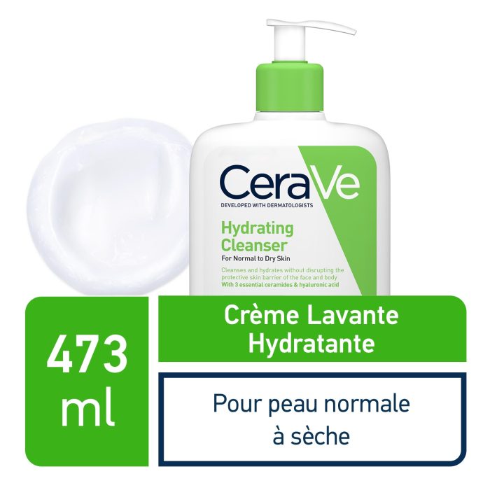 CeraVe Crème Lavante Hydratante 473ml