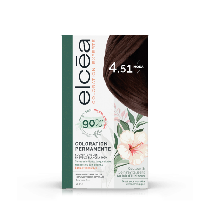 Elcea Coloration Permanente MOKA N°4.51