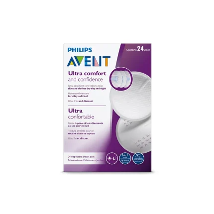 AVENT 24COUSSINETS JETABL