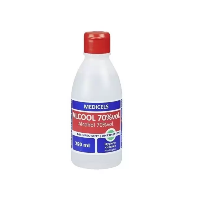 ALCOOL 70% VOL MEDISANTE 250 ML