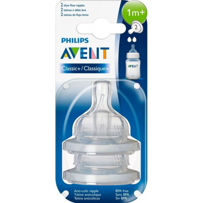 AVENT 2TETINES-1M+/2T