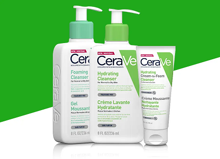 Nettoyants visage Cerave