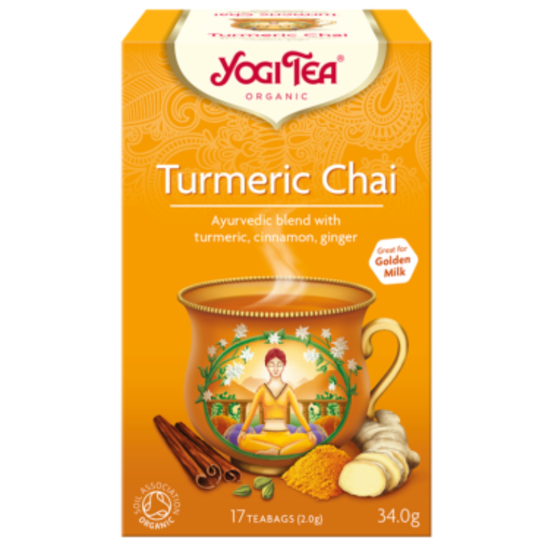 Yogi Tea Chaï Curcuma 17X1.8G