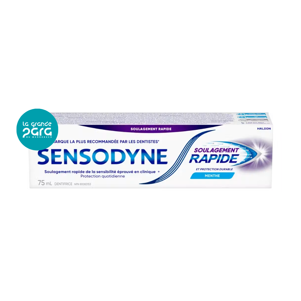 12 SENSODYNE RAPIDE MENTHERAPIDE MENTHE