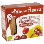 Le Pain des Fleurs Tartines Craquantes Châtaigne 150G