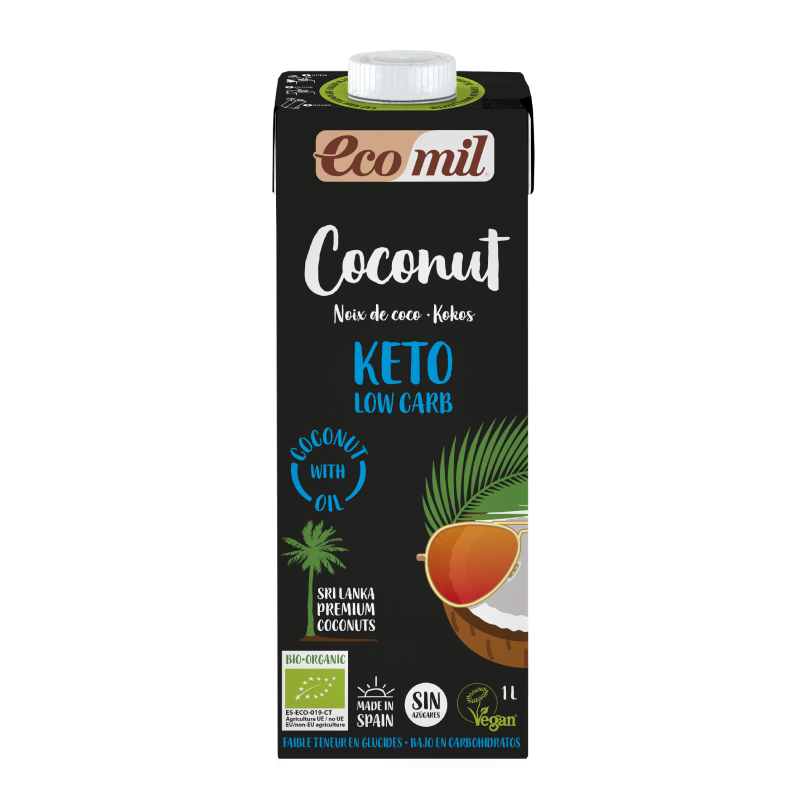 Ecomil-Boisson-Coco-Nature-Keto-1L.png Ecomil Boisson Coco Nature Keto 1L – Image 1