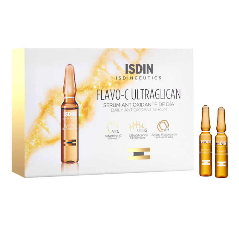 ISDIN-Isdinceutics-Flavo-C-Ultraglican-30-ampoules.png FLAVO-C ULTRAGLICAN 10AMP – Image 1