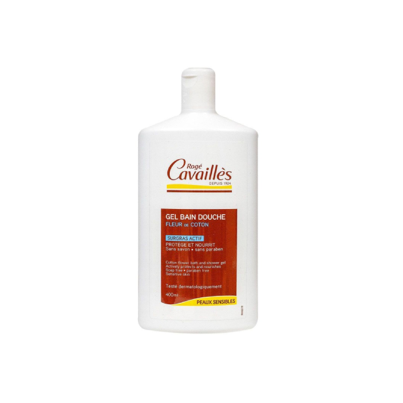R.CAVAILLES-GEL-SURGRAS-BAIN-DOUCHE-FLEUR-COTON-400ML.png R.C B.DOUCH FLR COTON300M – Image 1