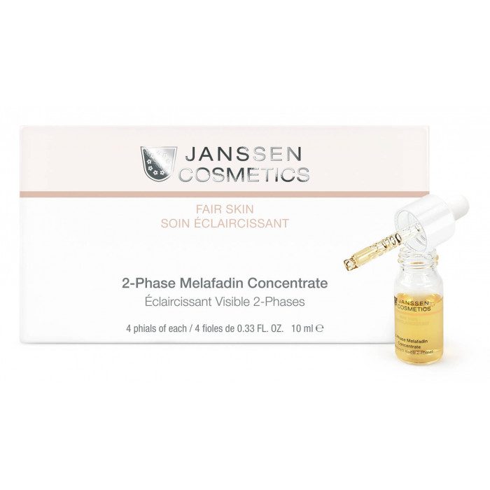 janssen-cosmetics-janssen-cosmetics-eclaircissant-visible-2-phases-4-x-10-ml-cremes-depigmentantes.jpg JANSSEN Éclaircissant Visible 2-PHAS MELAFADIN CONCENTRATE – Image 1