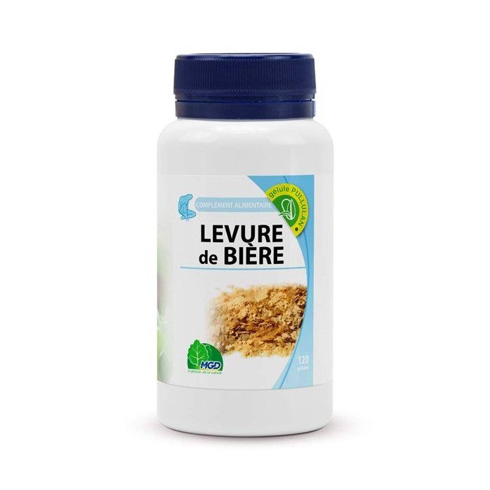 mgd-nature-mgd-levure-de-biere-revivifiable-120-gelules-complements-alimentaires.jpg LEVURE DE BIERE MGD/120 CAPSULES – Image 1