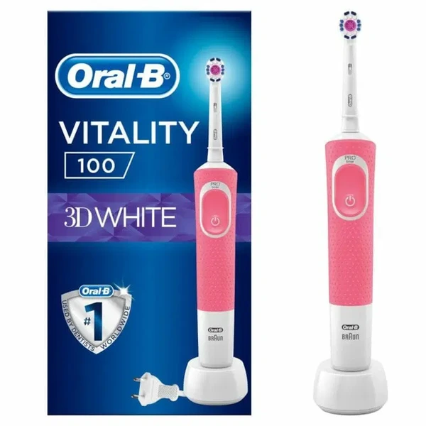 oral-b-bad-electrique-vitality-rechargeable-3d-white-100-rose.webp BAD ORAL-B 3D WHITE – Image 1